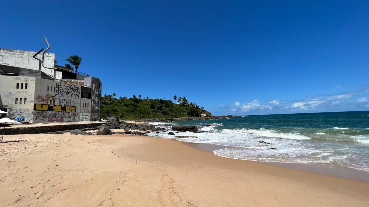 Lindo Vista Mar Na Praia Do Buracao - Rio Vermelho Салвадор Екстер'єр фото
